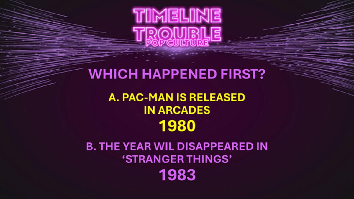 Timeline Trouble: Pop Culture image number null